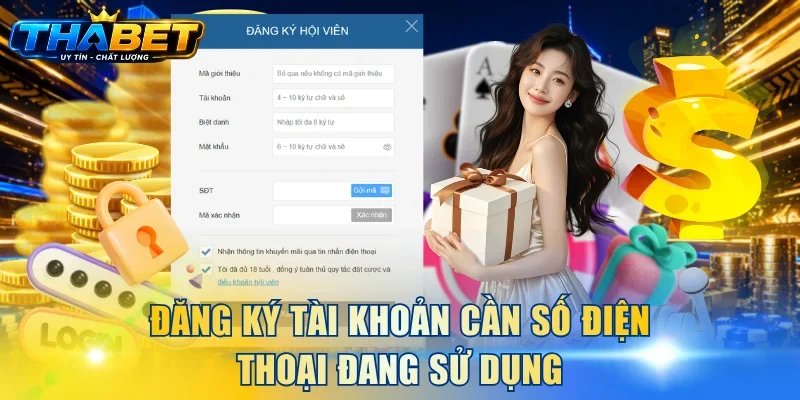 Home 282 Đăng ký tài khoản cần số điện thoại đang sử dụng